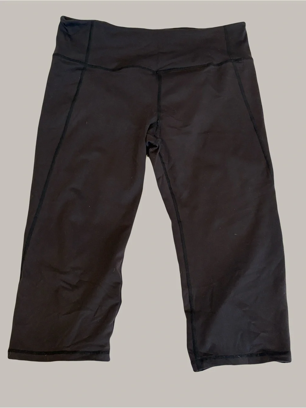 lululemon athletica Black gather & Crow crop ll Women's Leggings